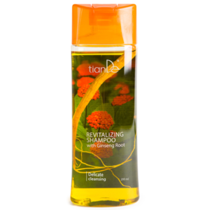 Atkuriantis šampūnas su ženšenio šaknimi, 200 ml