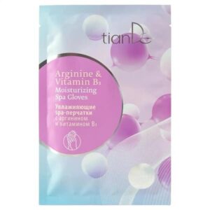 Drėkinamosios SPA pirštinės su argininu ir vitaminu B3, 1 pora