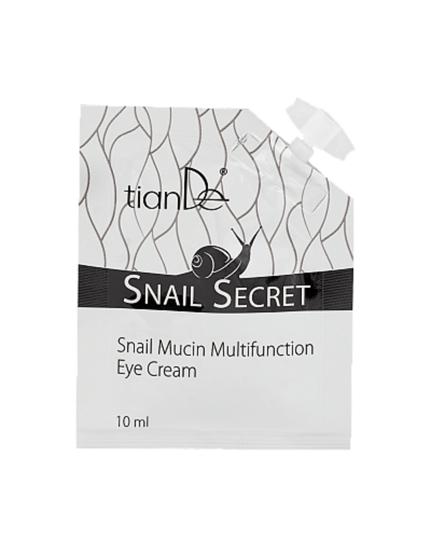TianDe Daugiafunkcinis paakių kremas su sraigių mucinu Snail Secret 5vnt x 10 ml